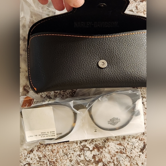 HARLEY DAVIDSON Demo Round unisex  Eyeglasses Item No. HD9015 052 51 Brand new - Picture 6 of 8